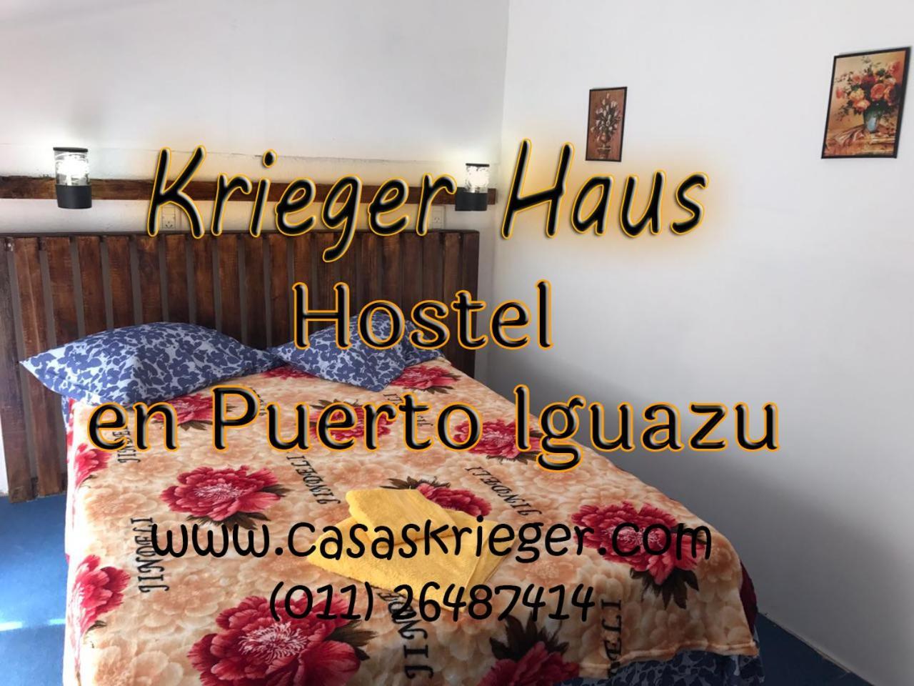 Krieger Haus Vandrarhem Puerto Iguazú Exteriör bild